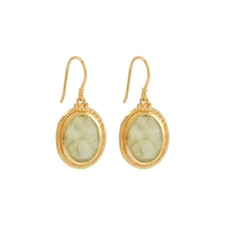 gold earrings, handmade earrings Australia, Susan Rose Jewellery, healing crystal jewellery, boho elegant earrings