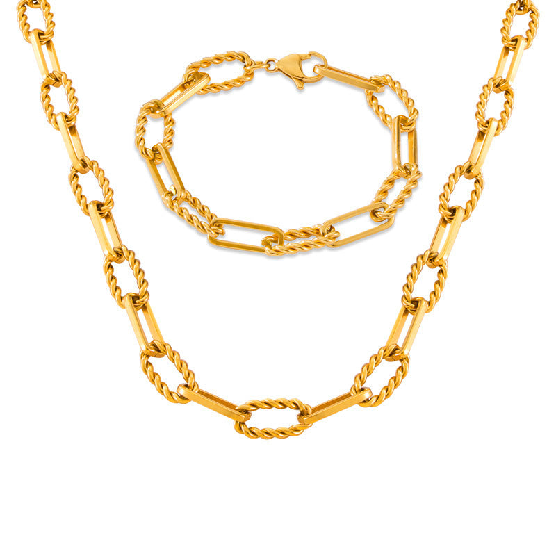 layered gold necklace, French inspired necklace, stainless steel medallion necklace, dainty gold jewellery, Susan Rose Jewellery